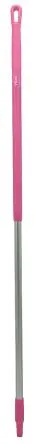Produktfoto 1 von Vikan Polypropylen, Aluminiumeloxal Wischergriff, Rosa, ø 31 mm, L. 1.51 m