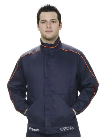 Penta Arc Flash Reißfest, Antistatik Lichtbogenschutzjacke Polyester, Baumwolle Marine, Größe S