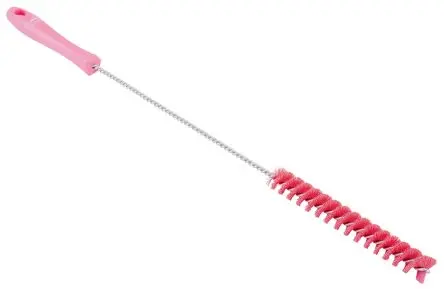 Produktfoto 1 von Vikan Rosa Polyethylenterephthalat Flaschenbürste L. 9 mm L. 500mm 20 mm für Rohr
