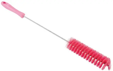 Produktfoto 1 von Vikan Rosa Polyethylenterephthalat Flaschenbürste L. 17 mm L. 510mm 40 mm für Rohr