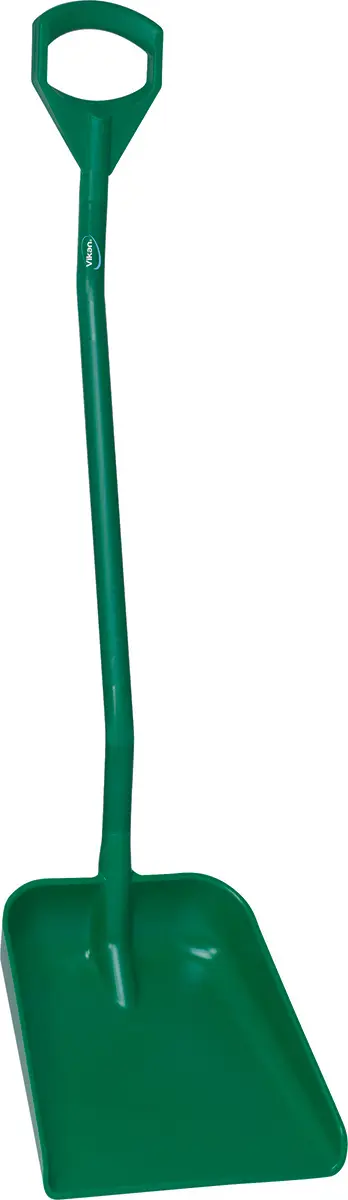 Produktfoto 1 von Vikan 380 mm Polypropylen Ergonomische Schaufel Für Lebensmittelverarbeitung geeignet, Griff aus Aluminiumeloxal,