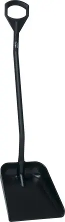 Produktfoto 1 von Vikan 380 mm Polypropylen Ergonomische Schaufel Für Lebensmittelverarbeitung geeignet, Griff aus Aluminiumeloxal,