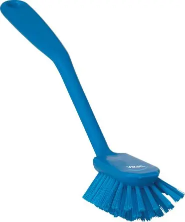 Produktfoto 1 von Vikan 60 mm Scheuerbürste Blau mit Polyethylenterephthalat-Borsten Spülbürste, Hart Blau, Borsten L. 23 mm