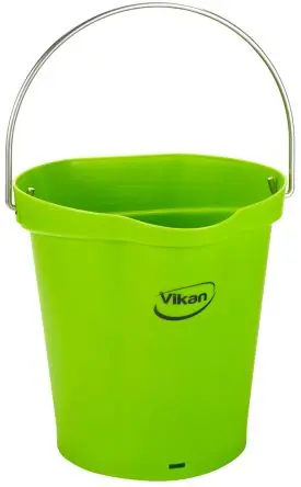 Produktfoto 1 von Vikan Kunststoff Eimer mit Henkel limettefarben 6L