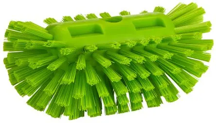 Produktfoto 1 von Vikan 130 mm Scheuerbürste Grün mit Polyethylenterephthalat-Borsten Tankbürste, Hart Grün, Borsten L. 40 mm