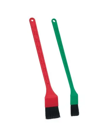Produktfoto 1 von Vikan 50 mm Scheuerbürste mit Polyethylen-Borsten Detail-Set, Weich Grün, Rot, Borsten L. 40 mm für Autoinnenraum,