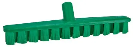 Produktfoto 1 von Vikan 50 mm Scheuerbürste Grün mit Polyethylenterephthalat-Borsten Schrubber, Hart Grün, Borsten L. 37 mm