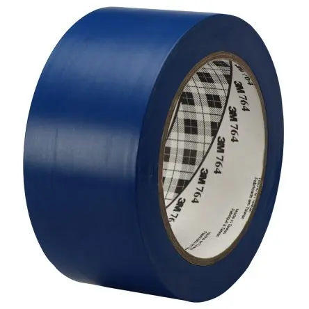 Produktfoto 1 von 3M Scotch 764 Vinyl Markierungsband Blau Typ Markierungsband, Stärke 0.125 mm, 50mm x 33 m