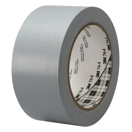 Produktfoto 1 von 3M Scotch 764 Vinyl Markierungsband Grau Typ Markierungsband, Stärke 0.125 mm, 50mm x 33 m