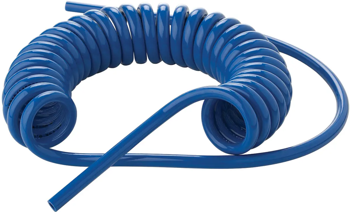 Produktfoto 1 von CEJN 2 m Polyurethan Spiralschlauch Blau, Innen-Ø 11 mm 60 °C