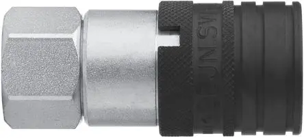 Produktfoto 1 von CEJN 365 Hydraulik-Schnellkupplung Stahl Buchse G, 1/2 in, 400 bar