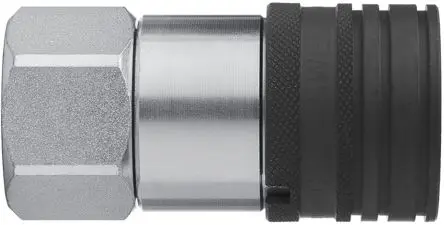 Produktfoto 1 von CEJN 665 Hydraulik-Schnellkupplung Stahl Buchse G, 3/4 in, 400 bar
