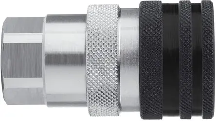 Produktfoto 1 von CEJN 525 Hydraulik-Schnellkupplung Stahl Buchse G, 3/8 in, 350 bar