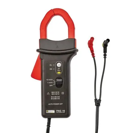 Produktfoto 1 von Chauvin Arnoux Wechselstrom/Gleichstrom Stromzange 600 A Ø 30 mm / 400 A Strom