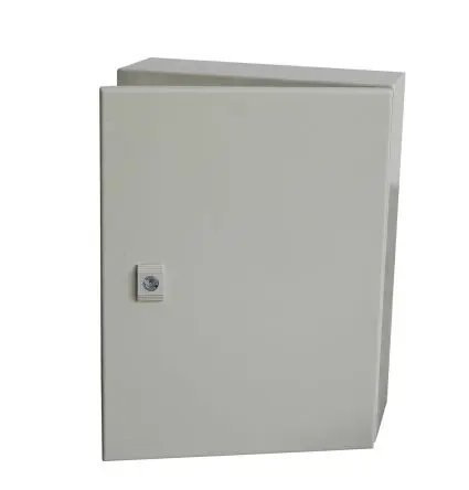 Produktfoto 1 von RS PRO Stahl Wandanschlusskasten RAL 7032 IP66, HxBxT 500 mm, 400 mm x 250 mm