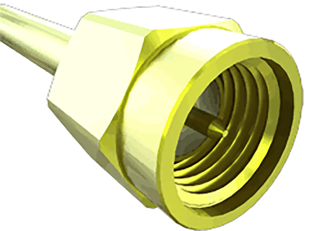 Produktfoto 1 von Samtec SMA Stecker Koaxialsteckverbinder SMA-Steckverbinder, Kabel, für RG174, RG-316-Kabel, 50 Ω Crimpbefestigung,