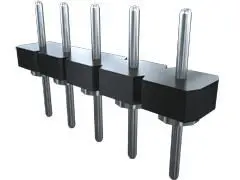 Samtec BBL Stiftleiste Gerade, 5-polig / 1-reihig, Raster 2.54 mm Raster Durchsteckmontage, Platine-Platine, Unisoliert