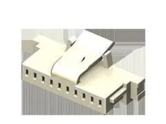 Produktfoto 1 von Samtec ISS1 Stecker Crimpsteckverbinder-Gehäuse 1 mm, 2-polig / 1-reihig Gerade, Kabel für Crimp-Buchsenkontakt CC09