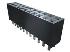 Produktfoto 1 von Samtec SSW Leiterplattenbuchse Gerade Oberfläche 20-polig / 2-reihig, Raster 2.54 mm Lot