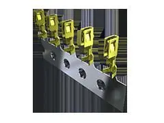 Produktfoto 1 von Samtec CC09M Crimp-Anschlussklemme für Gehäuse ISS1, Buchse Crimpbefestigung 30 AWG, Gold 28 AWG