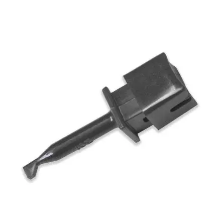 Produktfoto 1 von Mueller Electric Hakenklemme Schwarz, Berylliumkupferlegierung Spitze 10A, 1kV