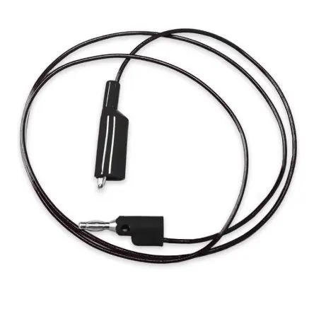 Produktfoto 1 von Mueller Electric Prüfsteckverbinder 10A, Schwarz 1.2 m, 300V