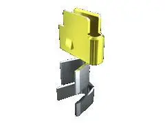 Produktfoto 1 von Samtec CC46L Crimp-Anschlussklemme für Gehäuse IMS5, Buchse Crimpbefestigung 14 AWG, Gold 16 AWG