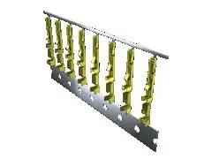 Produktfoto 1 von Samtec CC03M Crimp-Anschlussklemme für Gehäuse ISDF, Buchse Crimpbefestigung 28 AWG, Gold 30 AWG