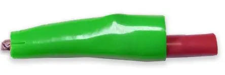 Mueller Electric Kupfer 8 mm Krokodilklemme, Grün, 10A Polyvinylchlorid Isoliert