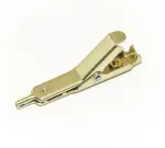 Produktfoto 1 von Mueller Electric Vernickelte 25 mm Krokodilklemme, Schwarz