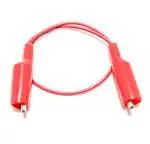 Produktfoto 1 von Mueller Electric Abgreifklemme, Kabel 10A, Rot Polyvinylchlorid-isoliert 1.2 m, 30V