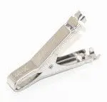 Produktfoto 1 von Mueller Electric Edelstahl 29 mm Krokodilklemme, Schwarz, 50A