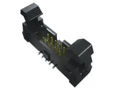 Produktfoto 1 von Samtec EHT Leiterplattenleiste Gerade, 10-polig / 2-reihig, Raster 2 mm Raster Oberfläche, Platine-Platine, Ummantelt