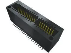 Produktfoto 1 von Samtec Serie MEC1 Kantensteckverbinder Buchse, 1 mm, 40-polig, 2-reihig, Vertikal, Oberfläche Lot