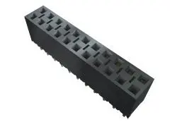 Samtec BCS Leiterplattenbuchse Gerade Durchsteckmontage 18-polig / 2-reihig, Raster 2.54 mm Lot