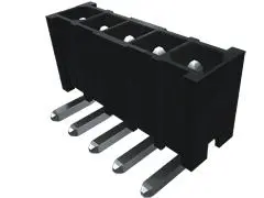 Samtec IPBT Leiterplattenleiste gewinkelt, 10-polig / 2-reihig, Raster 4.19 mm Raster Durchsteckmontage, Kabel-Platine,