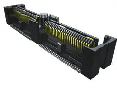 Produktfoto 1 von Samtec QFS Leiterplattenbuchse Gerade Oberfläche 104-polig / 2-reihig, Raster 0.63 mm Lot