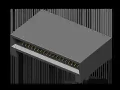 Produktfoto 1 von Samtec QSFP8 Steckbarer E/A-Steckverbinder QSFP+ Buchse, 1-fach 38-polig