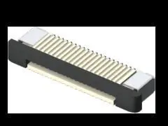 Samtec ZF5S ZIF, Oberfläche Horizontal FPC-Steckverbinder, 10-polig Buchse / 1-reihig, Raster 0.5 mm, Lot