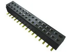 Produktfoto 1 von Samtec CLM Leiterplattenbuchse Gerade Oberfläche 24-polig / 2-reihig, Raster 1 mm Lot