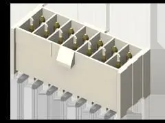 Samtec IPL1 Leiterplattenleiste Gerade, 50-polig / 2-reihig, Raster 2.54 mm Raster Durchsteckmontage, Kabel-Platine,