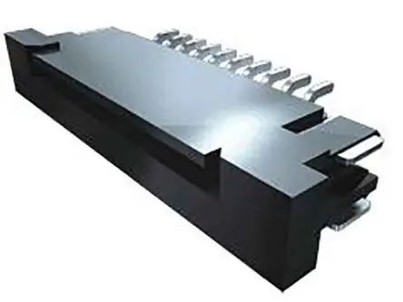 Samtec ZF1 ZIF, Oberfläche Horizontal FPC-Steckverbinder, 15-polig Buchse / 1-reihig, Raster 1 mm, Lot