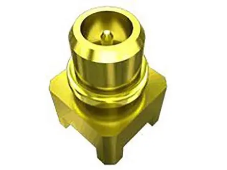 Produktfoto 1 von Samtec MMCX Buchse Koaxialsteckverbinder MCX-Steckverbinder, Oberfläche, für Koaxial-Kabel, 50 Ω Lot, Micro Miniature,