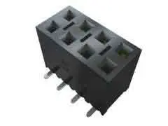 Produktfoto 1 von Samtec SSM Leiterplattenbuchse Gerade Oberfläche 10-polig / 2-reihig, Raster 2.54 mm Lot