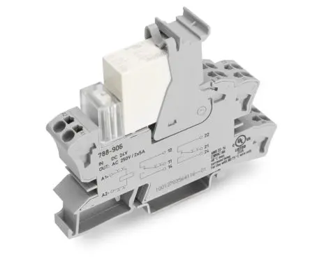 Produktfoto 1 von WAGO 788 Sicherheitsrelais 24V dc DIN-Hutschiene