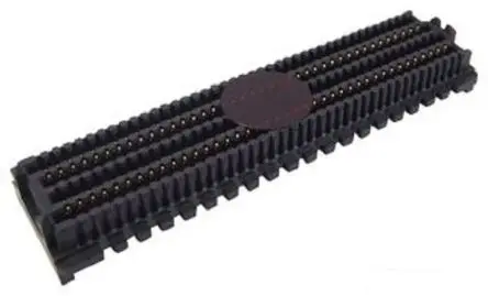 Produktfoto 1 von Samtec ACP Leiterplattenbuchse gewinkelt Oberfläche / 2-reihig, Raster 0.5 mm Lot
