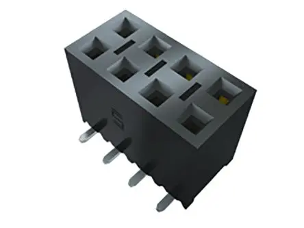 Produktfoto 1 von Samtec SSM Leiterplattenbuchse Gerade Oberfläche 24-polig / 2-reihig, Raster 2.54 mm Lot