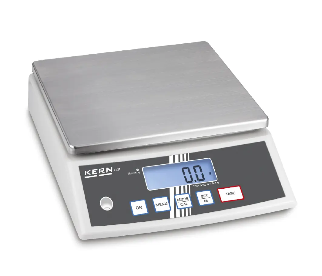 Produktfoto 1 von Kern FCF Tischwaage mit Zählfunktion 30kg / Auflösung 1 g