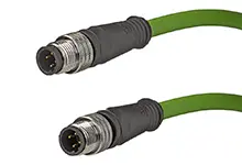 Produktfoto 1 von Molex 120108, 4-polig Sensor-Betätigungselementkabel, M12 Stecker 4 / M12 Stecker, Länge 5 m