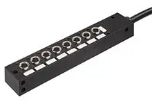Produktfoto 1 von Molex 120247 Sensor-Box 8 Anschlüsse, Pigtail, 5 m